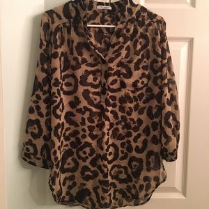 CHEETAH PRINT Blouse